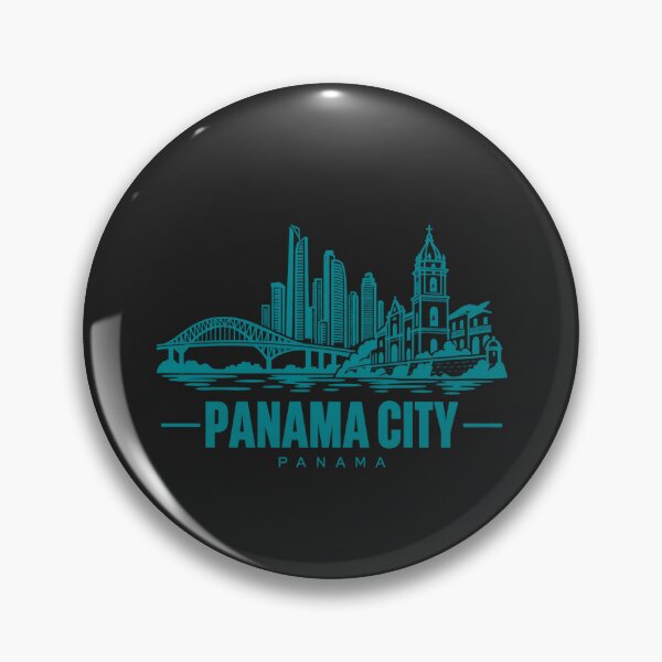 Item preview, Panama City Panama Line Art Skyline Poster designed and sold by CMYKStudio.