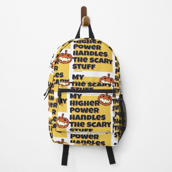 Item preview, My Higher Power Handles the Scary Stuff Sober Halloween Design designed and sold by ApexDesigners.