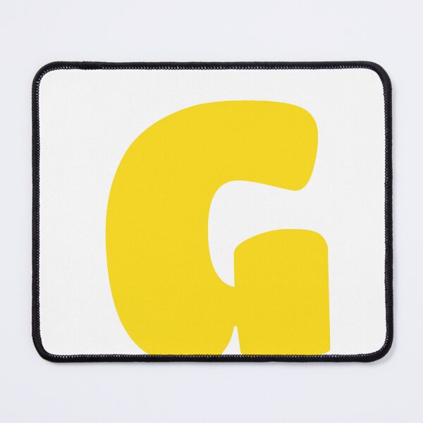 Item preview, Halloween Yellow Letter G Initial designed and sold by remoteart.