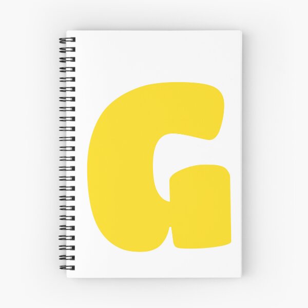 Item preview, Halloween Yellow Letter G Initial designed and sold by remoteart.