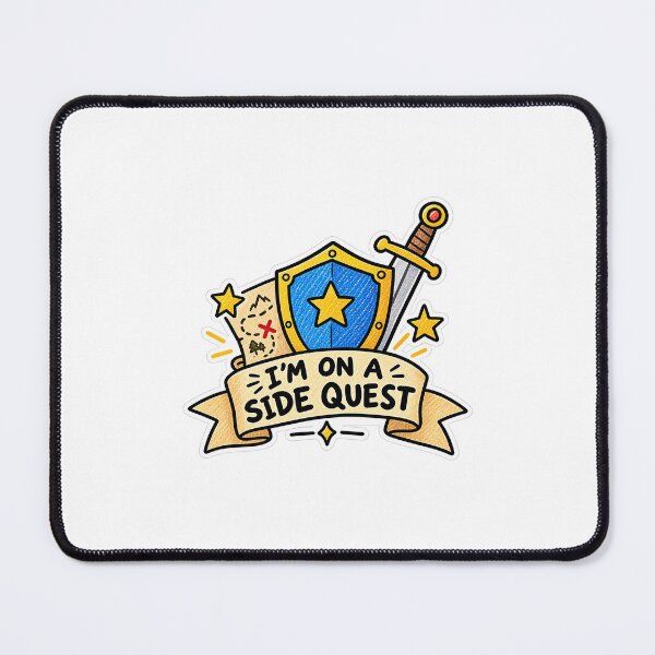 Item preview, I'm On A Side Quest designed and sold by BendyZebra09.