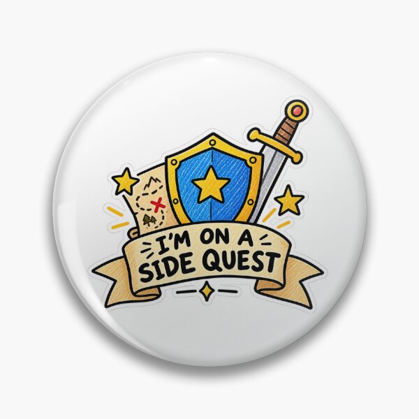 Item preview, I'm On A Side Quest designed and sold by BendyZebra09.