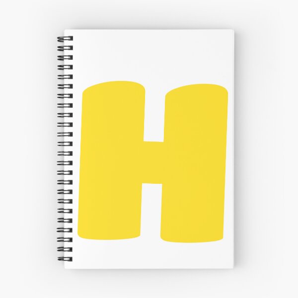 Item preview, Halloween Yellow Letter H Initial designed and sold by remoteart.