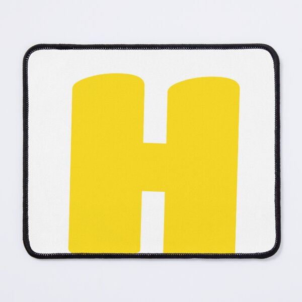Item preview, Halloween Yellow Letter H Initial designed and sold by remoteart.