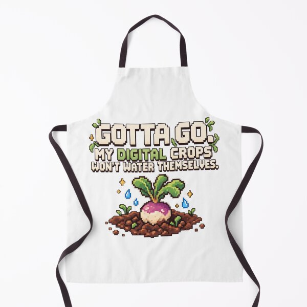 Item preview, My Digital Crops Won't Water Themselves | Farming Game Humor designed and sold by Context Optional.