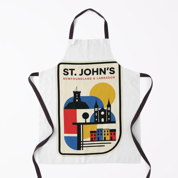 Item preview, Retro St. John'S Bauhaus Geometric Skyline designed and sold by k3rstman1.