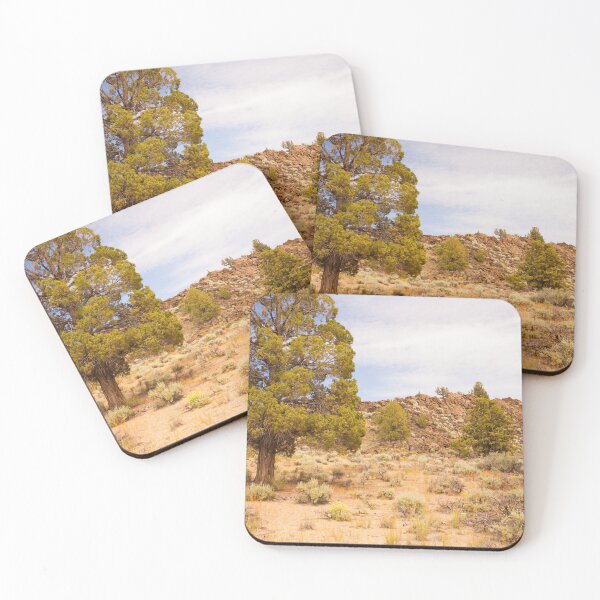 Item preview, Desert Landscape with Juniper Trees designed and sold by jklune.