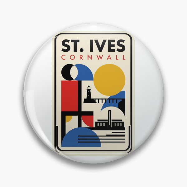 Item preview, Retro St. Ives Bauhaus Geometric Skyline designed and sold by k3rstman1.
