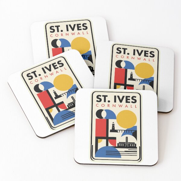 Item preview, Retro St. Ives Bauhaus Geometric Skyline designed and sold by k3rstman1.