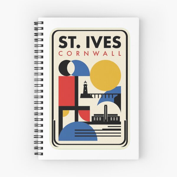 Item preview, Retro St. Ives Bauhaus Geometric Skyline designed and sold by k3rstman1.