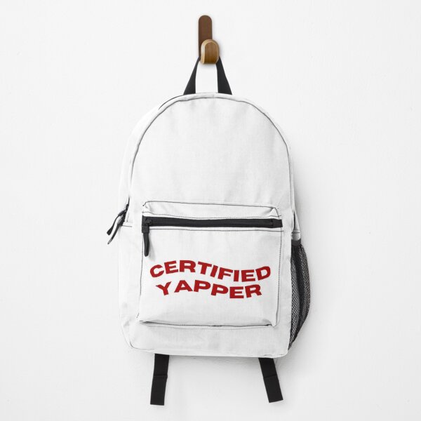 Item preview, "CERTIFIED YAPPER" for real yappers designed and sold by mooniness.