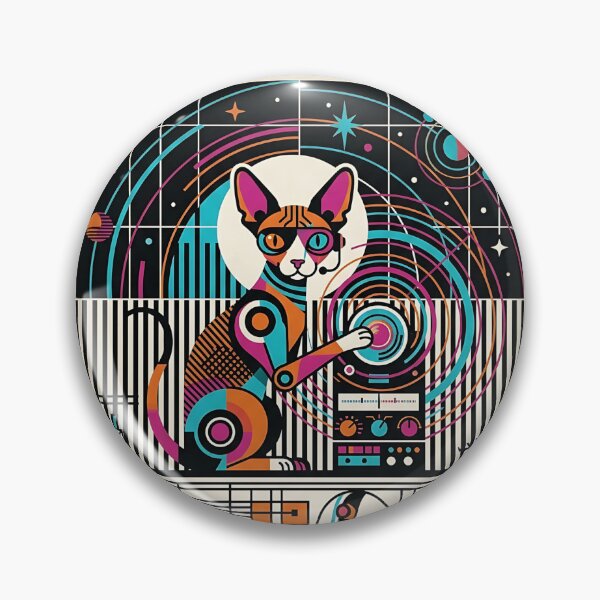 Item preview, Sphynx Celestial Radio Technician designed and sold by PictoVibe.