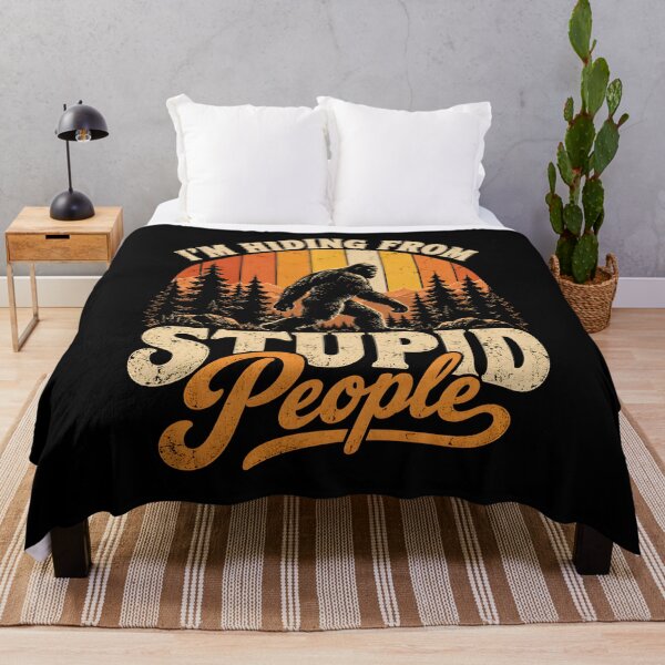 Item preview, I'm Hiding from Stupid People  designed and sold by a-turner-paint.
