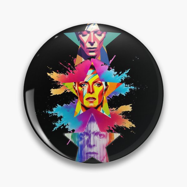 Item preview, Paint Burst Bowie designed and sold by Specialstace83.