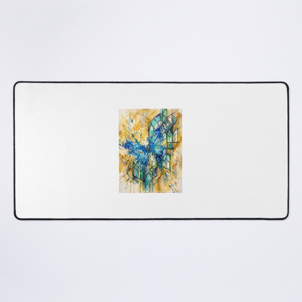 Item preview, Blue Morpho Stained-Glass Architect designed and sold by PictoVibe.