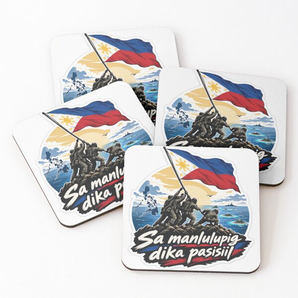 Item preview, Filipino Patriotism Sticker - Sa Manlulupig Di Ka Pasisiil designed and sold by nhk999.