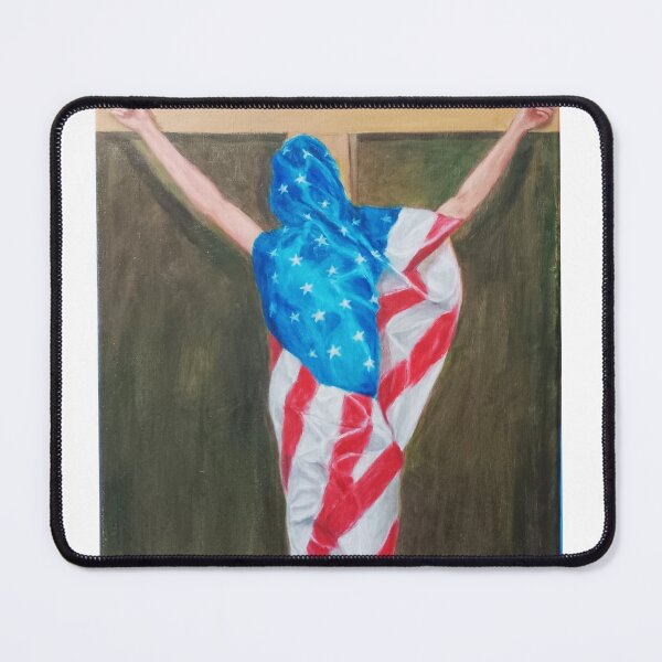 Item preview, Allegory of America on the Cross designed and sold by RoderickArtDC.