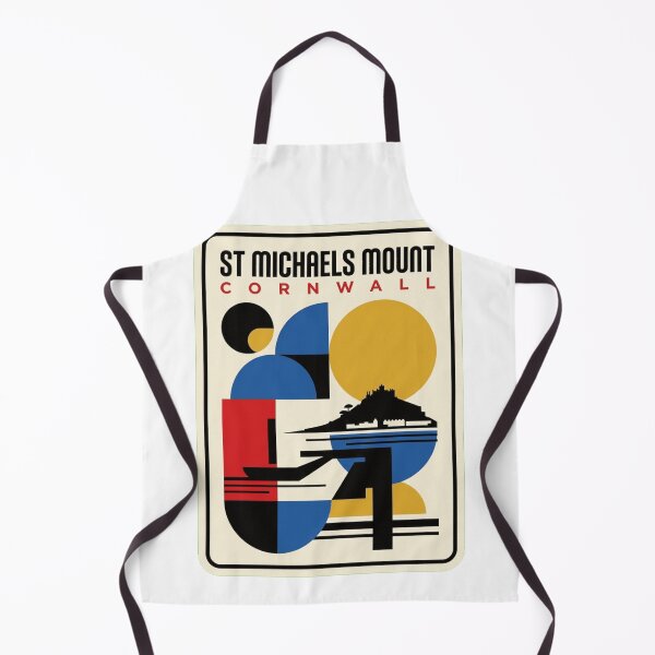 Item preview, Retro St Michaels Mount Bauhaus Geometric Skyline designed and sold by k3rstman1.