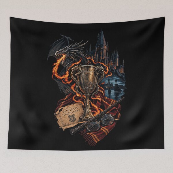 Item preview, The Goblet of Fire – Dark Wizard Tournament Fantasy designed and sold by ustylelab.