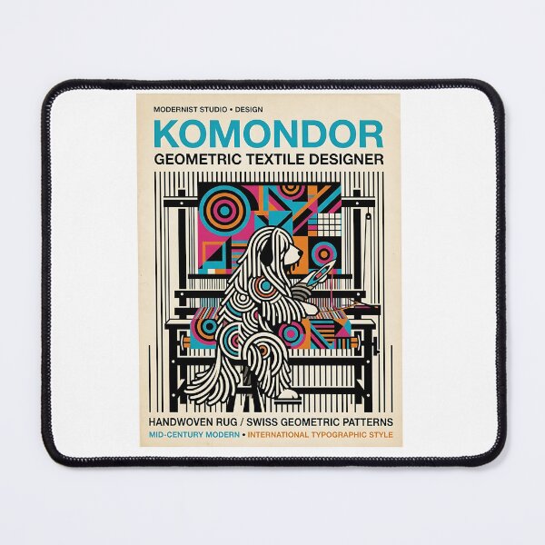 Item preview, Komondor Woven-Rug Designer designed and sold by PictoVibe.