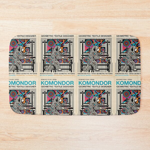 Item preview, Komondor Woven-Rug Designer designed and sold by PictoVibe.
