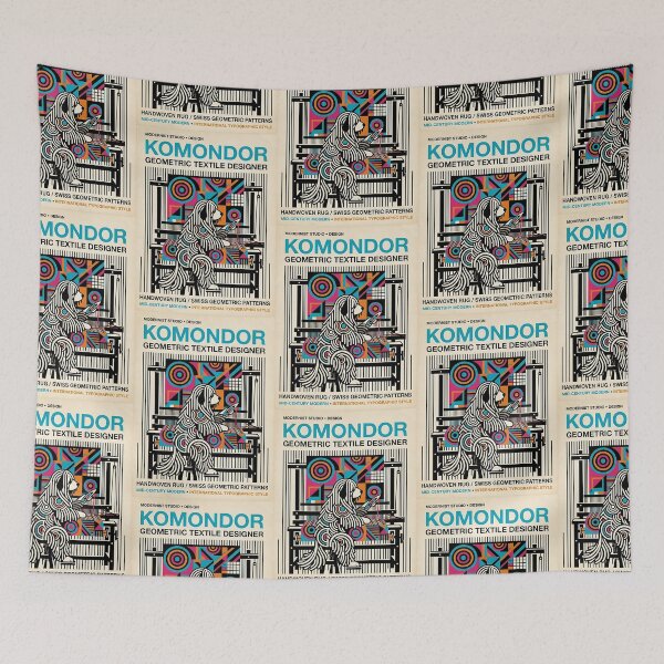 Item preview, Komondor Woven-Rug Designer designed and sold by PictoVibe.
