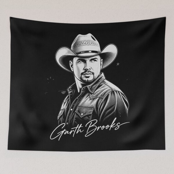 Item preview, Garth Brooks Retro Artwork designed and sold by EuginaVasquez.