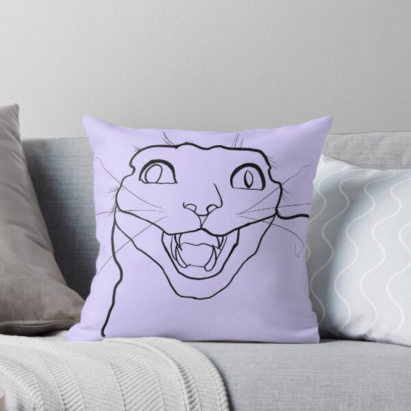 Item preview, Poorly drawn cat meme-funny meme pastel lilac designed and sold by StuffFromNikolaosz.