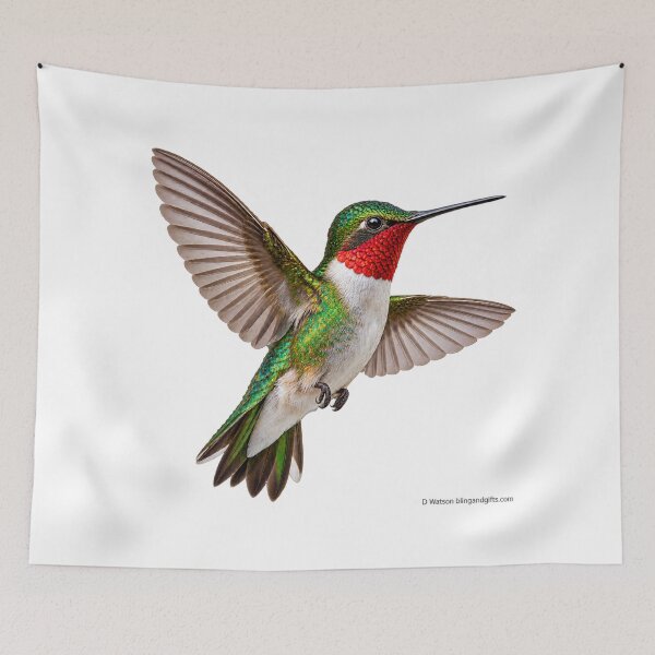 Item preview, Jewel of the Garden Hummingbird designed and sold by BlingandGifts.