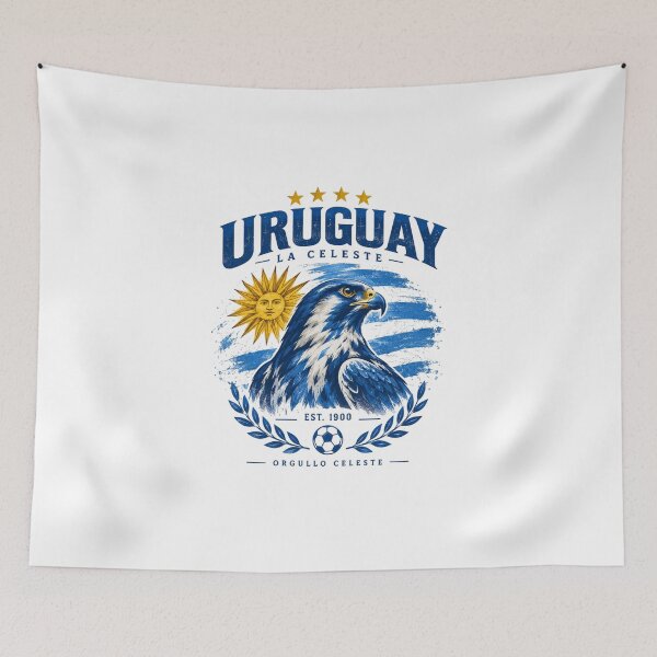Item preview, Uruguay La Celeste Falcon Football Vintage designed and sold by WildTrace.