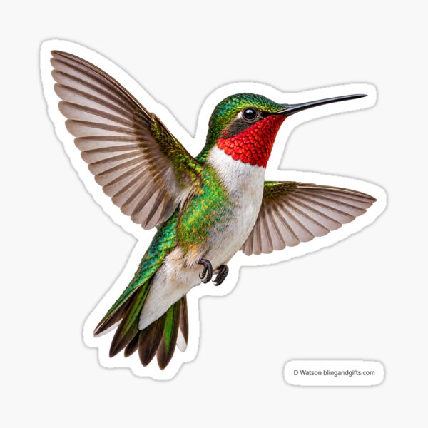 Item preview, Jewel of the Garden Hummingbird designed and sold by BlingandGifts.