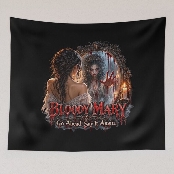 Item preview, Bloody Mary – Go Ahead, Say It Again | Dark Folklore Horror designed and sold by Classic Chaos Creations.