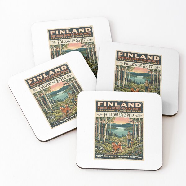 Item preview, Finnish Spitz Berry Trail Guide designed and sold by PictoVibe.