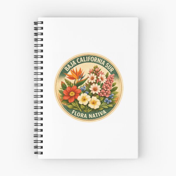 Item preview, Baja California Sur – Flora Nativa Vintage Botanical Sticker designed and sold by SachaMuru.