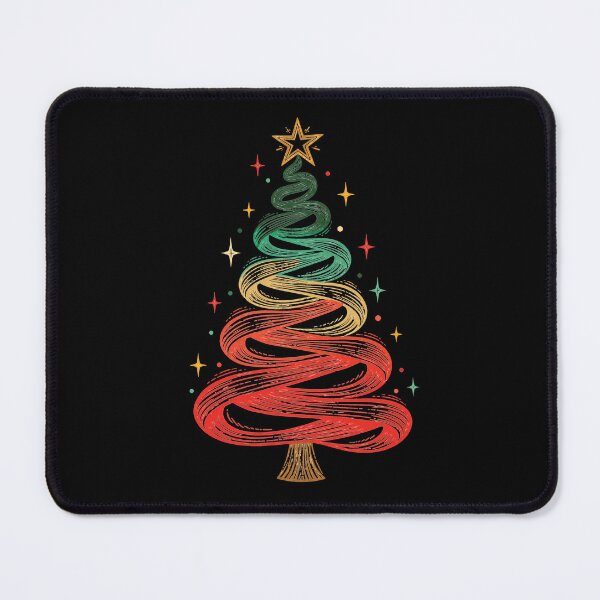 Item preview, Retro Merry Christmas, Retro Christmas Tree designed and sold by SanipepaVase.