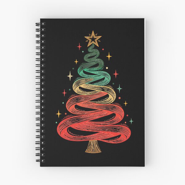 Item preview, Retro Merry Christmas, Retro Christmas Tree designed and sold by SanipepaVase.