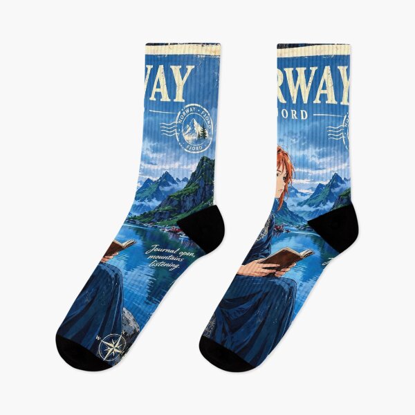 Item preview, Norway — Lofoten Islands — A Deep Blue Escape Among Arctic Mountains and Fjords designed and sold by DibujandoPorfa.
