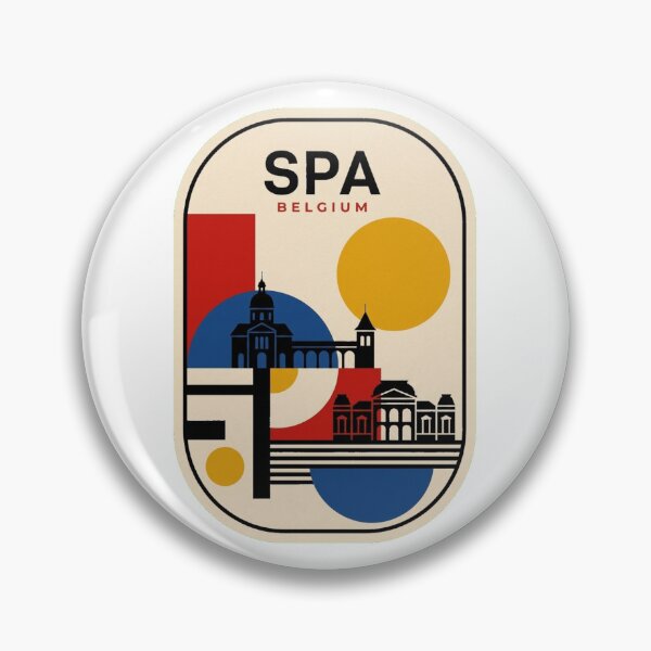 Item preview, Retro Spa Bauhaus Geometric Skyline designed and sold by k3rstman1.