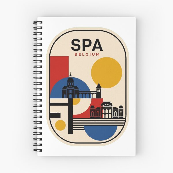 Item preview, Retro Spa Bauhaus Geometric Skyline designed and sold by k3rstman1.