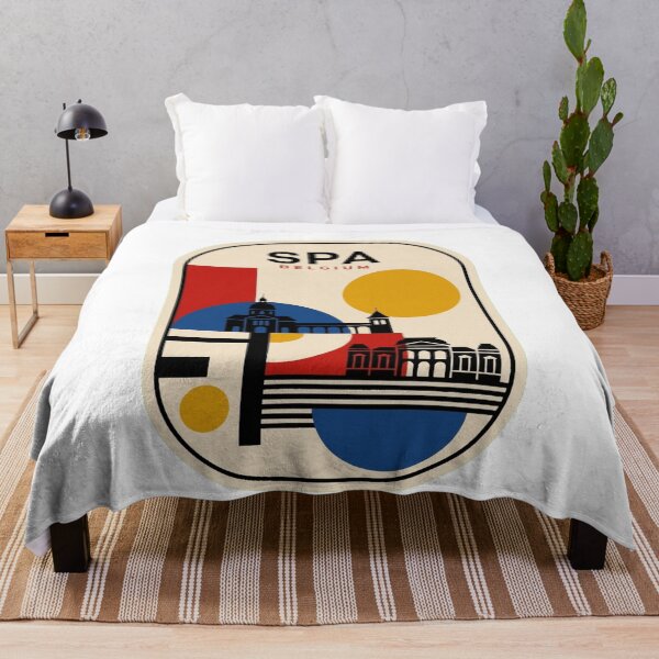 Item preview, Retro Spa Bauhaus Geometric Skyline designed and sold by k3rstman1.