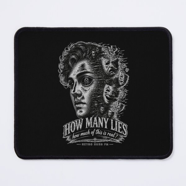Item preview, Splitting Face Scratchboard Drama Mask Engraving Portrait Tee designed and sold by ZoomTaDesign.
