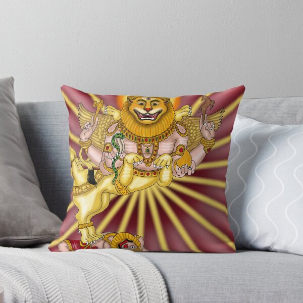 Item preview, Lord Sharabh Digital Drawing | Sharabha Hindu Deity Mythology Art designed and sold by Harshit_Digital_Arts.