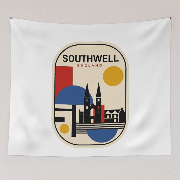 Item preview, Retro Southwell Bauhaus Geometric Skyline designed and sold by k3rstman1.