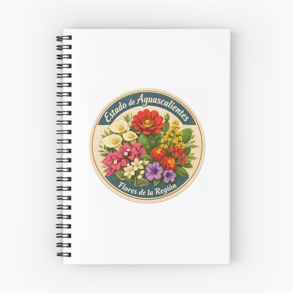 Item preview, Estado de Aguascalientes – Flores de la Región Vintage Botanical Sticker designed and sold by SachaMuru.