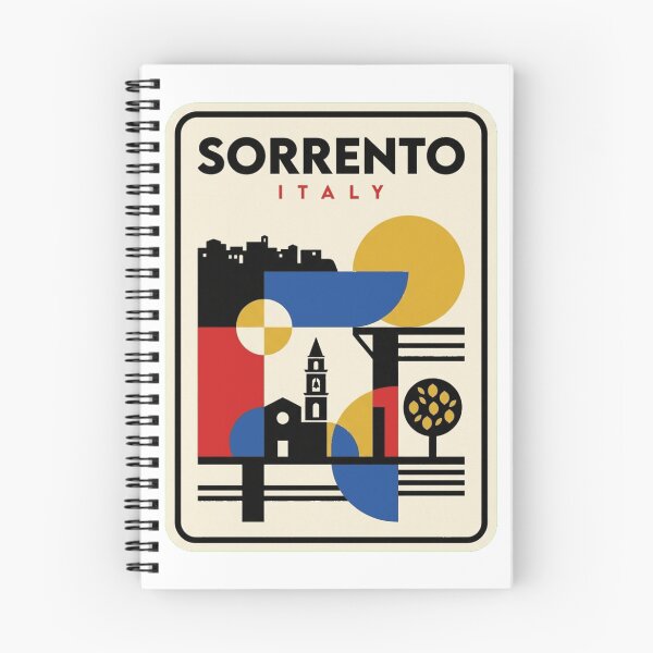 Item preview, Retro Sorrento Bauhaus Geometric Skyline designed and sold by k3rstman1.