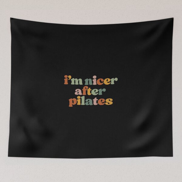 Item preview, I'm Nicer After Pilates, Pilates Fitness Instructor designed and sold by sugarghoulz.