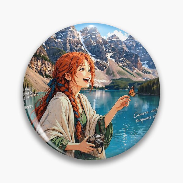 Item preview, Canada — Moraine Lake — A Joyful Morning Beside the Turquoise Mountain Wilderness designed and sold by DibujandoPorfa.