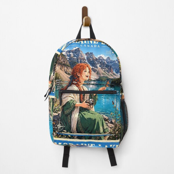 Item preview, Canada — Moraine Lake — A Joyful Morning Beside the Turquoise Mountain Wilderness designed and sold by DibujandoPorfa.