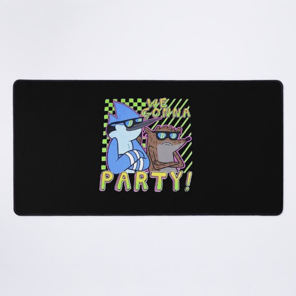 Item preview, We Gonna Party - Retro Mordecai and Rigby designed and sold by circliqueart.