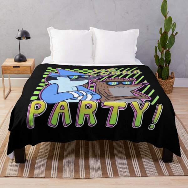 Item preview, We Gonna Party - Retro Mordecai and Rigby  designed and sold by circliqueart.